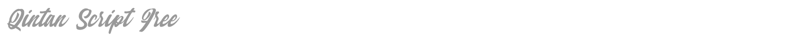 Qintan Script font preview